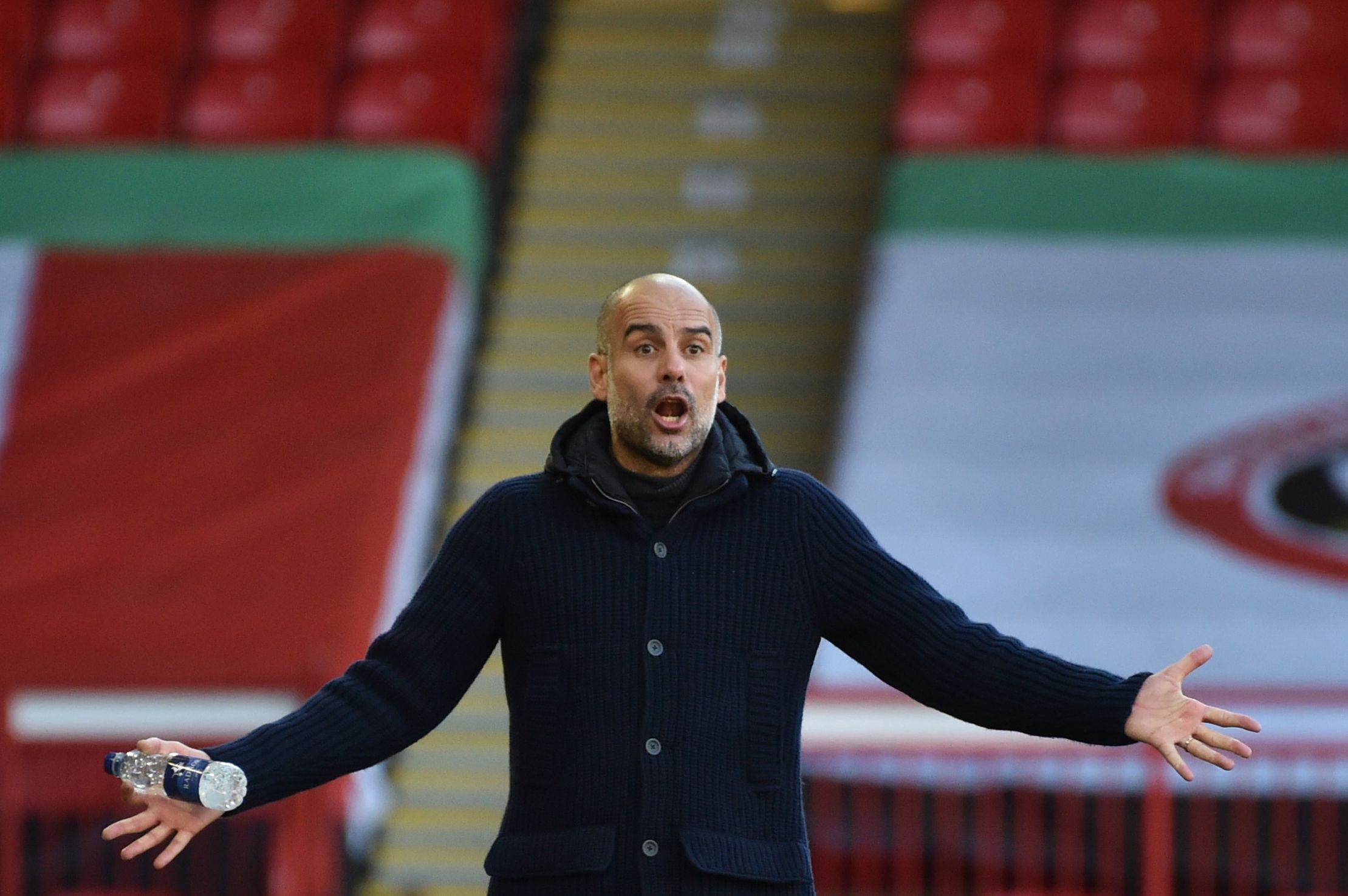 Manajer Manchester City Pep Guardiola
