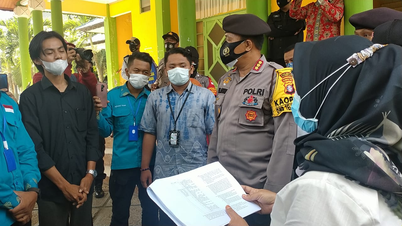 Belum Miliki Izin, Satgas Covid-19 Bubarkan Acara Mahasiswa Fakultas Syariah IAIN Palangka Raya