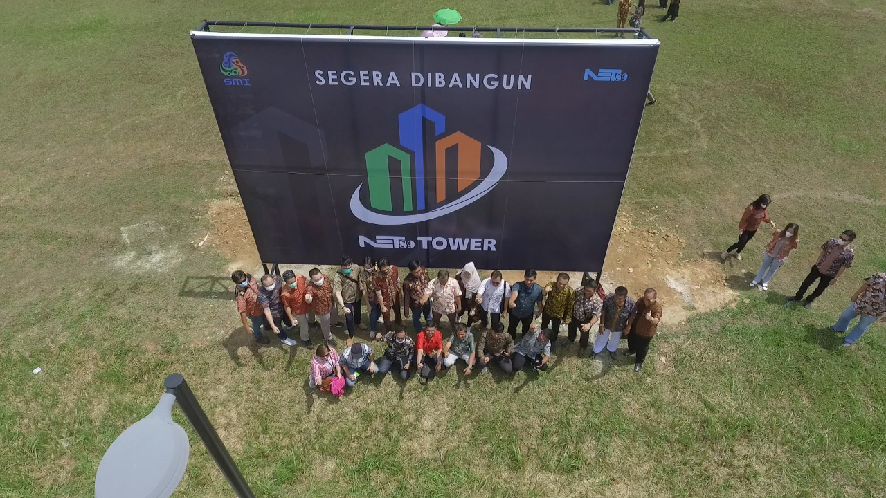Pembangunan Net89 Tower PT SMI Kontribusi Bagi Pemulihan Ekonomi