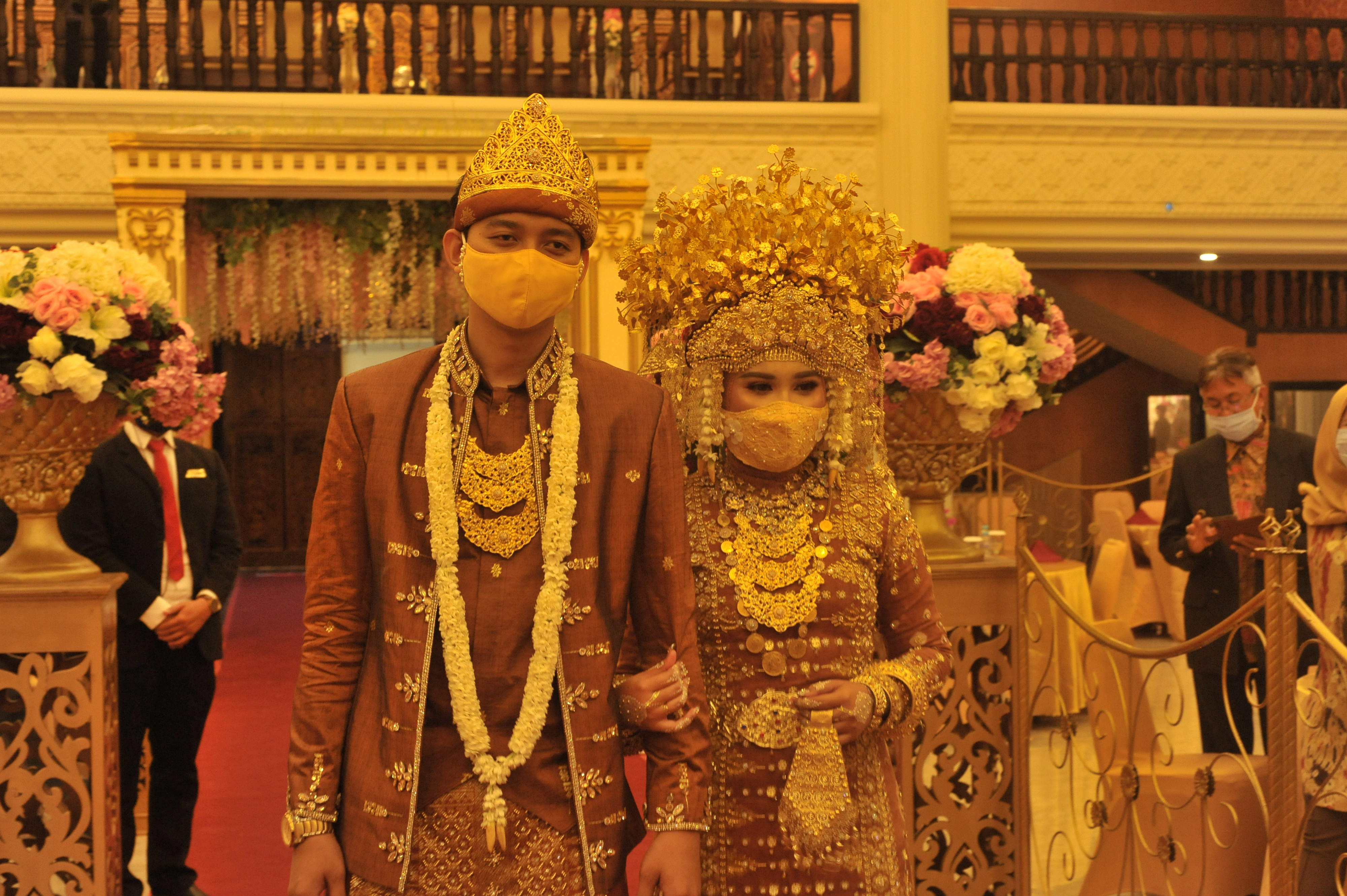 Simulasi pernikahan di tengah pandemi