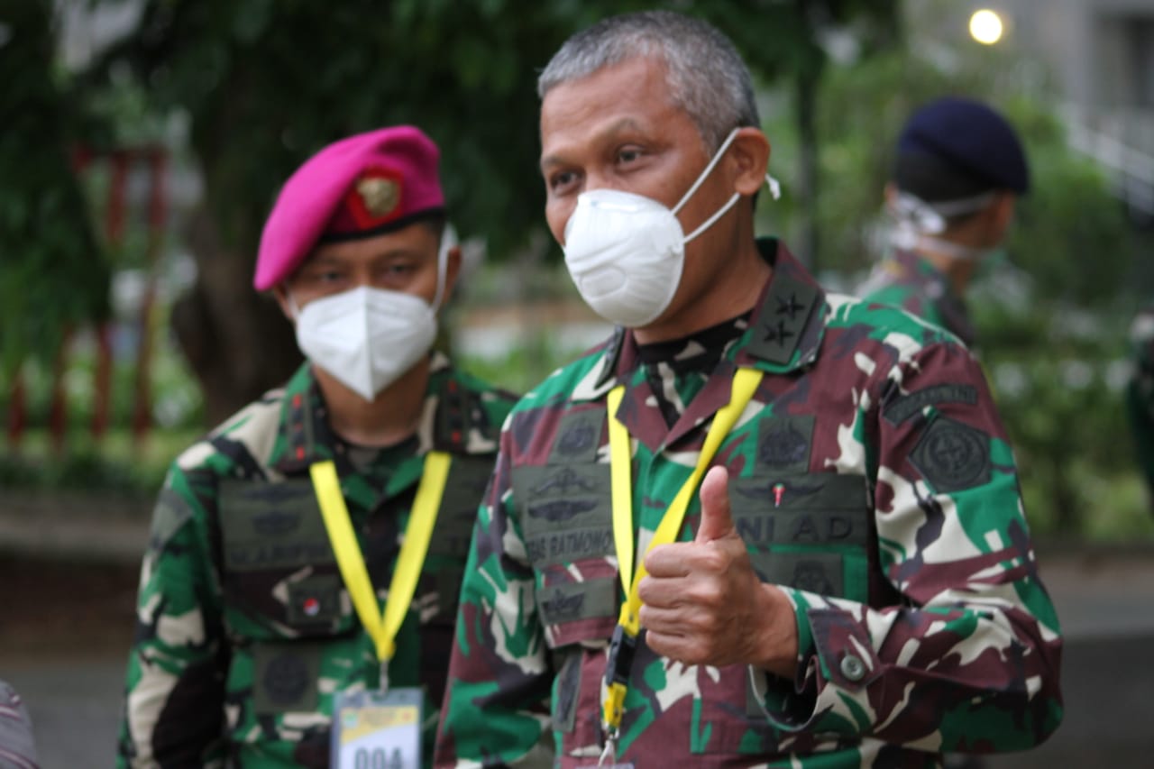 Koordinator RSDC Wisma Atlet Kemayoran Mayjen TNI Tugas Ratmono