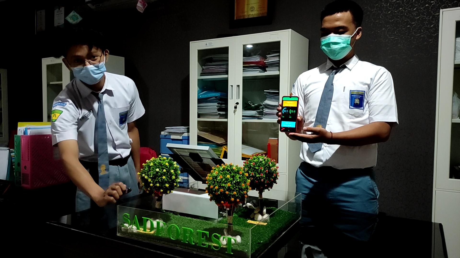 Sad Forest karya dua siswa SMA Muhamadiyah 2 Kabupaten Sidoarjo memenangi juara satu LKIR LIPI 2020