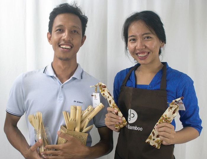 I Wayan Juliantara dan Kris Ayu Madina: Produk Berbasis Bambu