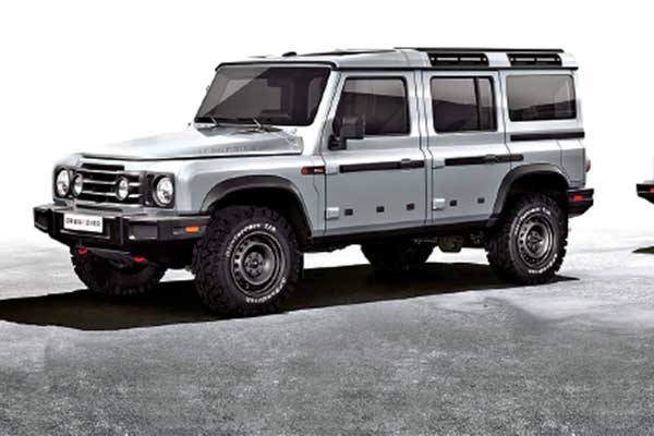 Selain mesin bensin, Grenadier akan tersedia versi listrik hydrogen fuel cell.