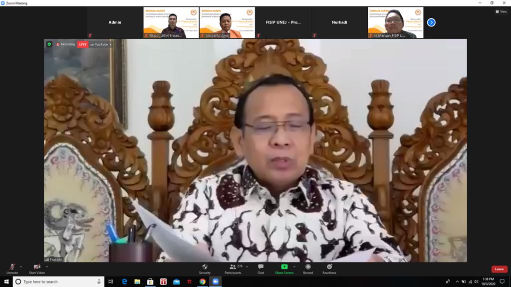 Menteri Sekretaris Negara Pratikno