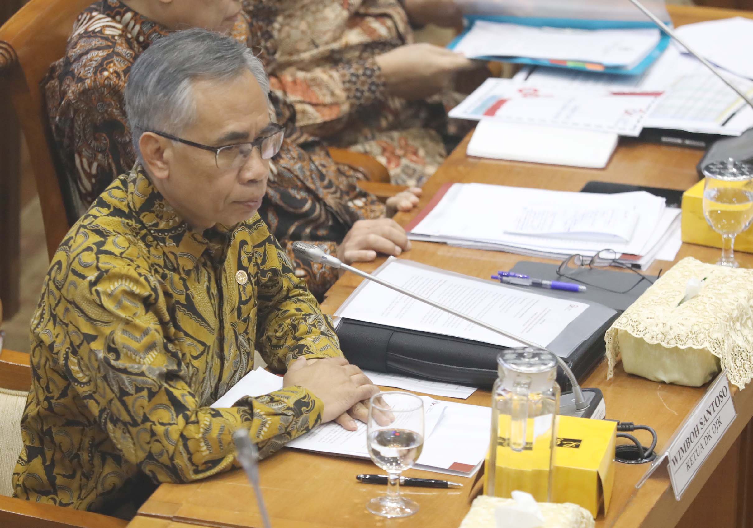 Ketua Dewan Komisioner OJK Wimboh Santoso