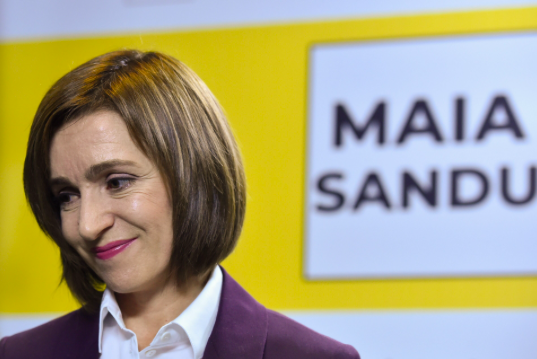 Maia Sandu, Presiden Wanita Pertama Moldova