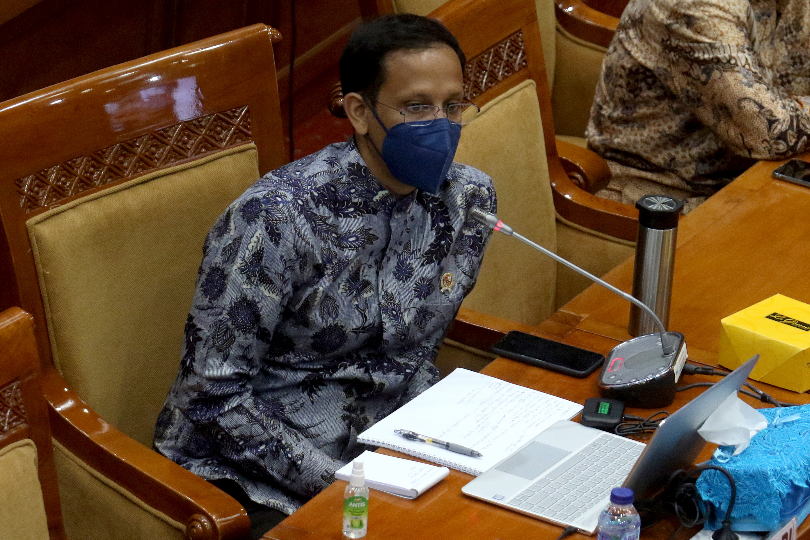 Menteri Pendidikan dan Kebudayaan (Mendikbud) Nadiem Makarim