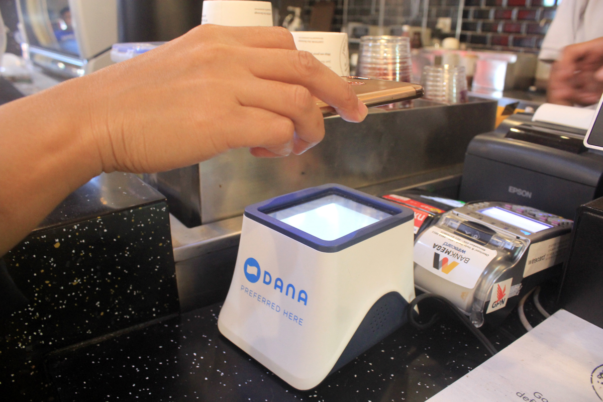 Penggunaan dompet digital