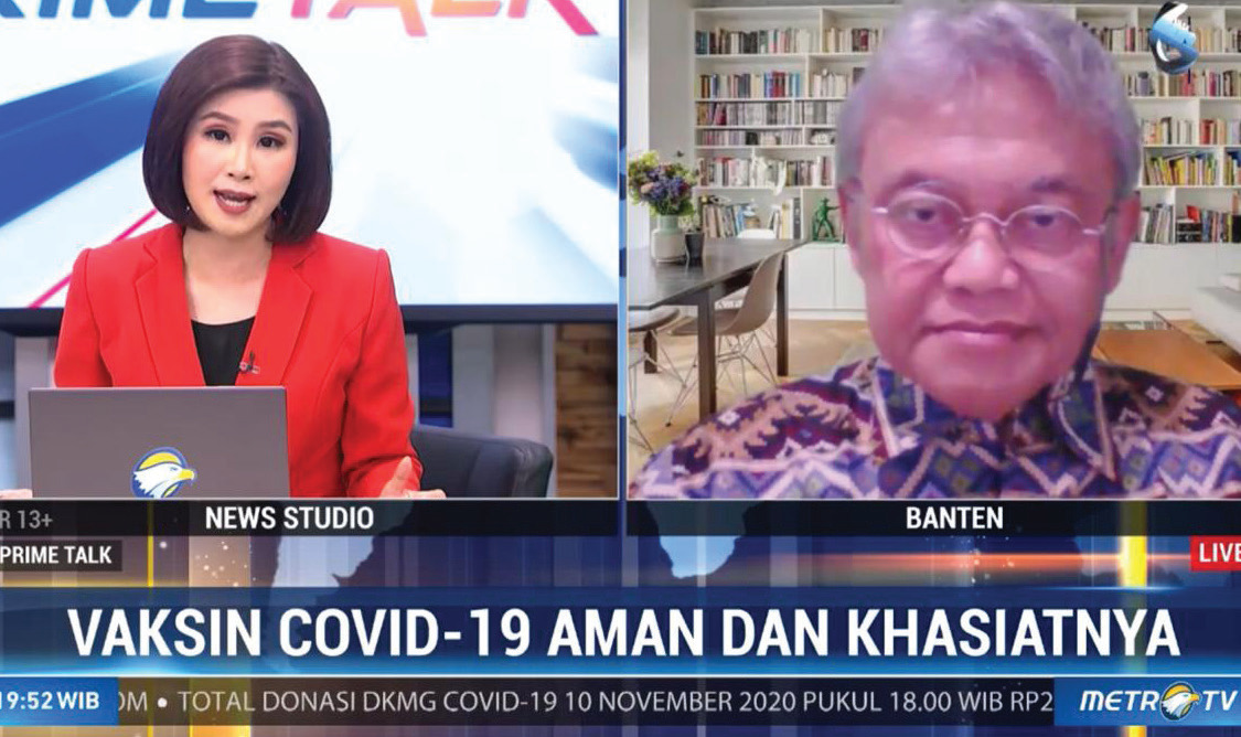 Anggota Komite Penasihat Ahli Imunisasi Nasional Soedjatmiko.