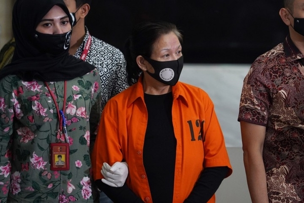 Tersangka kasus dugaan pembobolan Bank BNI yang buron selama 17 tahun Maria Pauline Lumowa