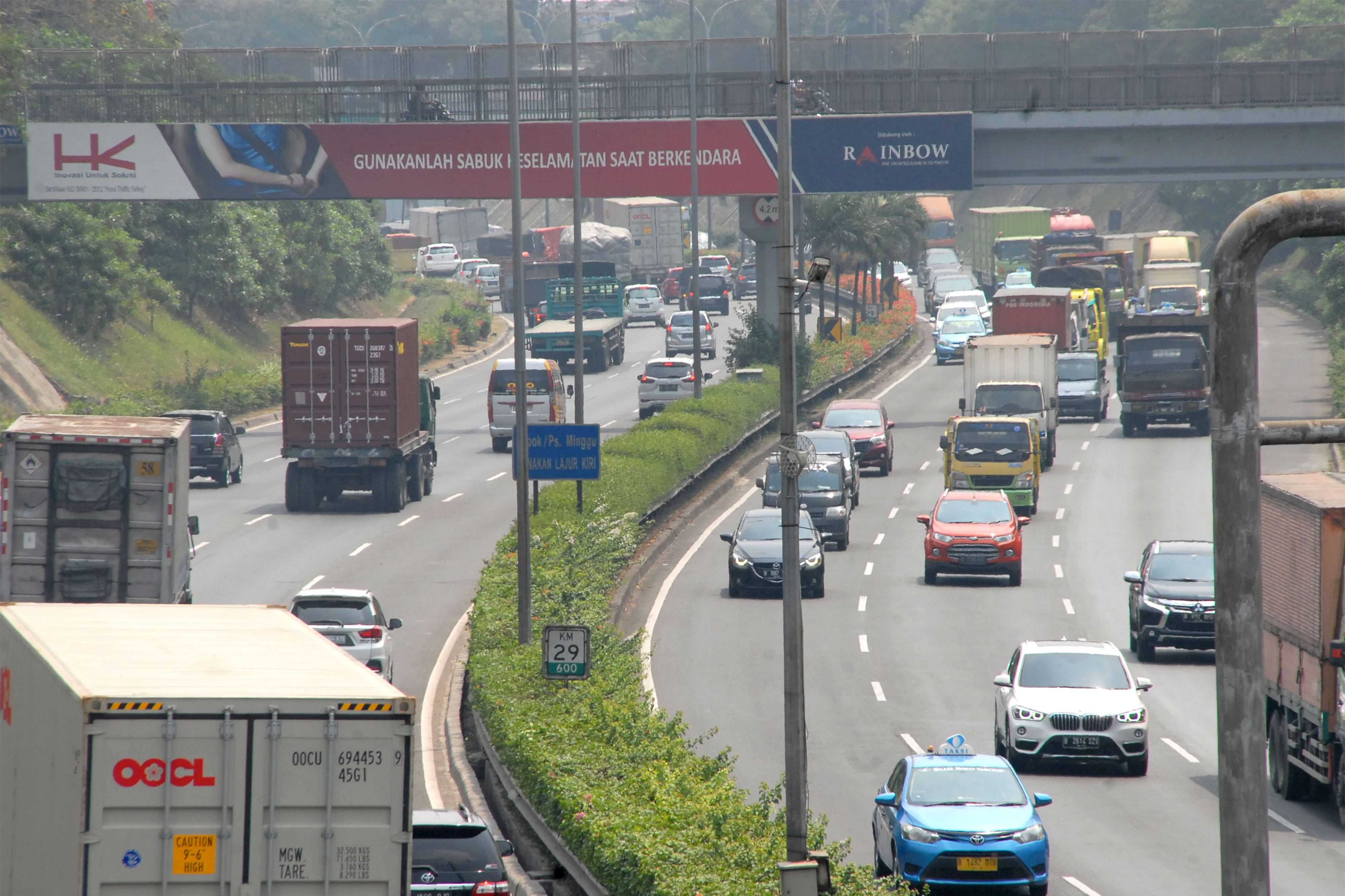 Tarif tol JORR I resmi naik bulan November 2020.