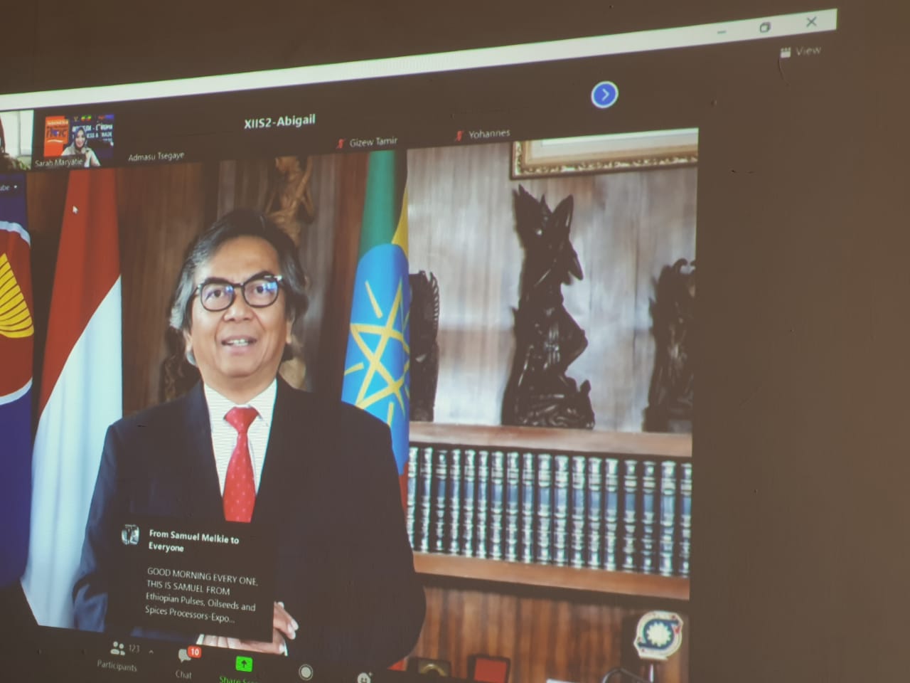 Duta Besar RI untuk Ethiopia, Djibouti, dan Uni Afrika, Al Busyra Basnur.