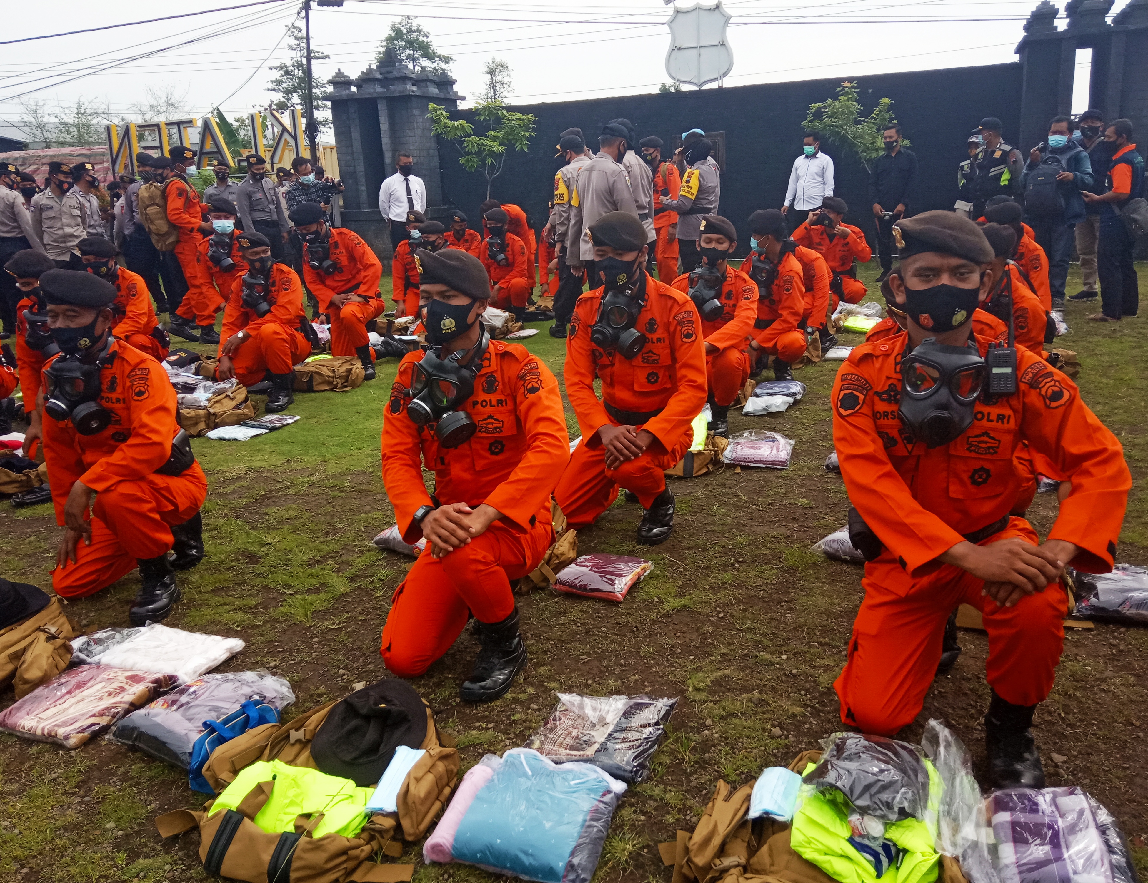 Tim SAR Polres Klaten Siap Operasi Kemanusiaan Bencana Merapi