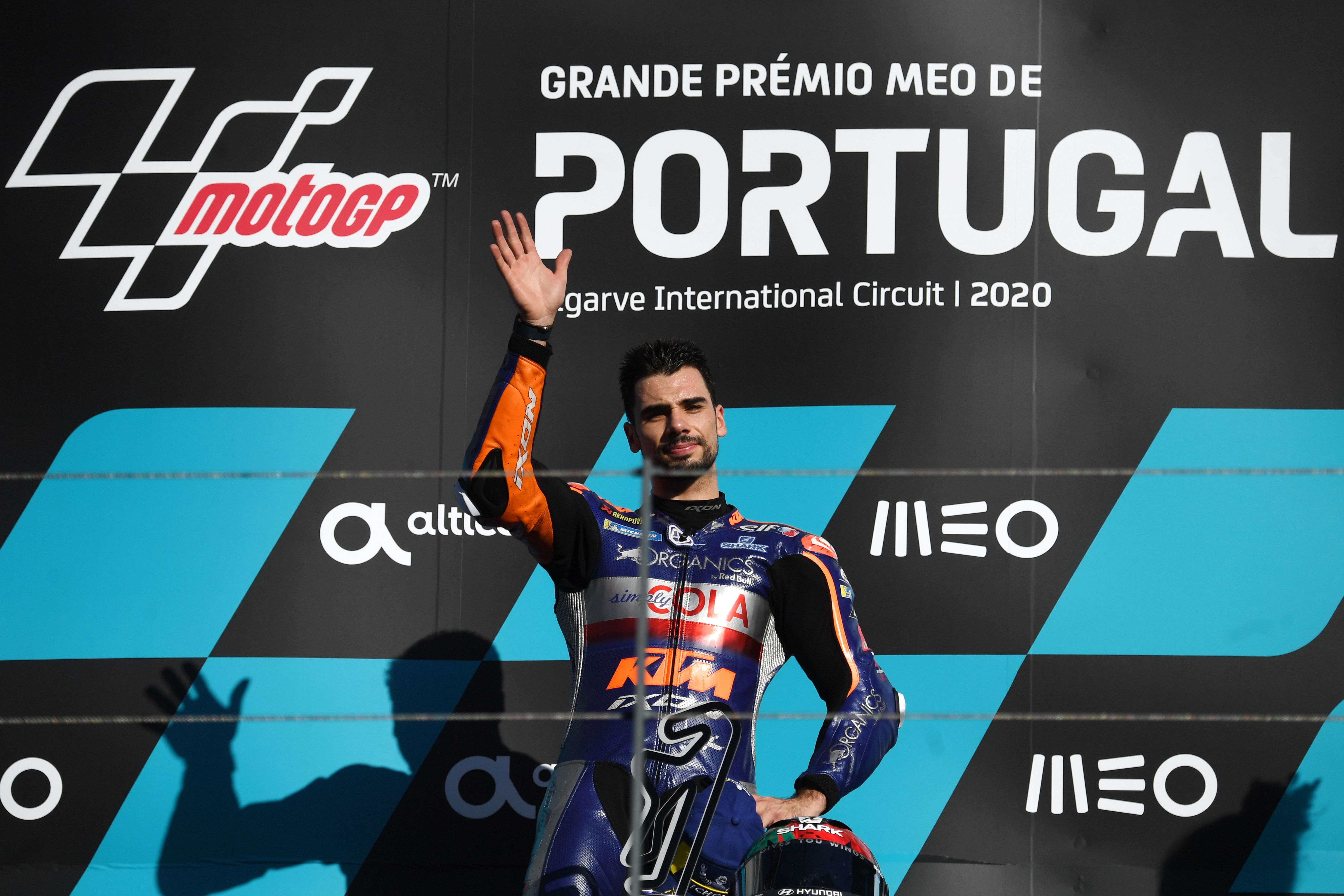 Pembalap Red Bull KTM Tech 3 Miguel Oliveira