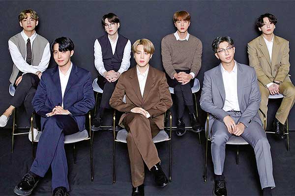 Personel grup musik K -pop, BTS