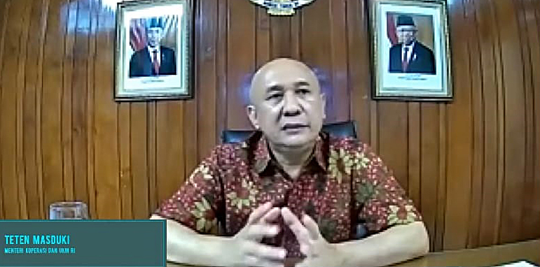 Menteri Koperasi dan UKM, Teten Masduki