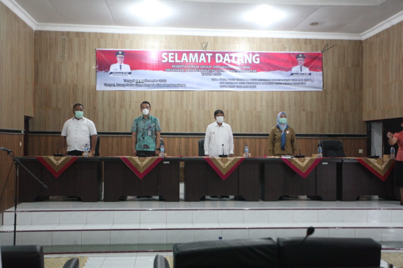 Pemerintah Kota Pematangsiantar, Sumatra Utara menggelar forum diskusi terbatas demi pilkada damai