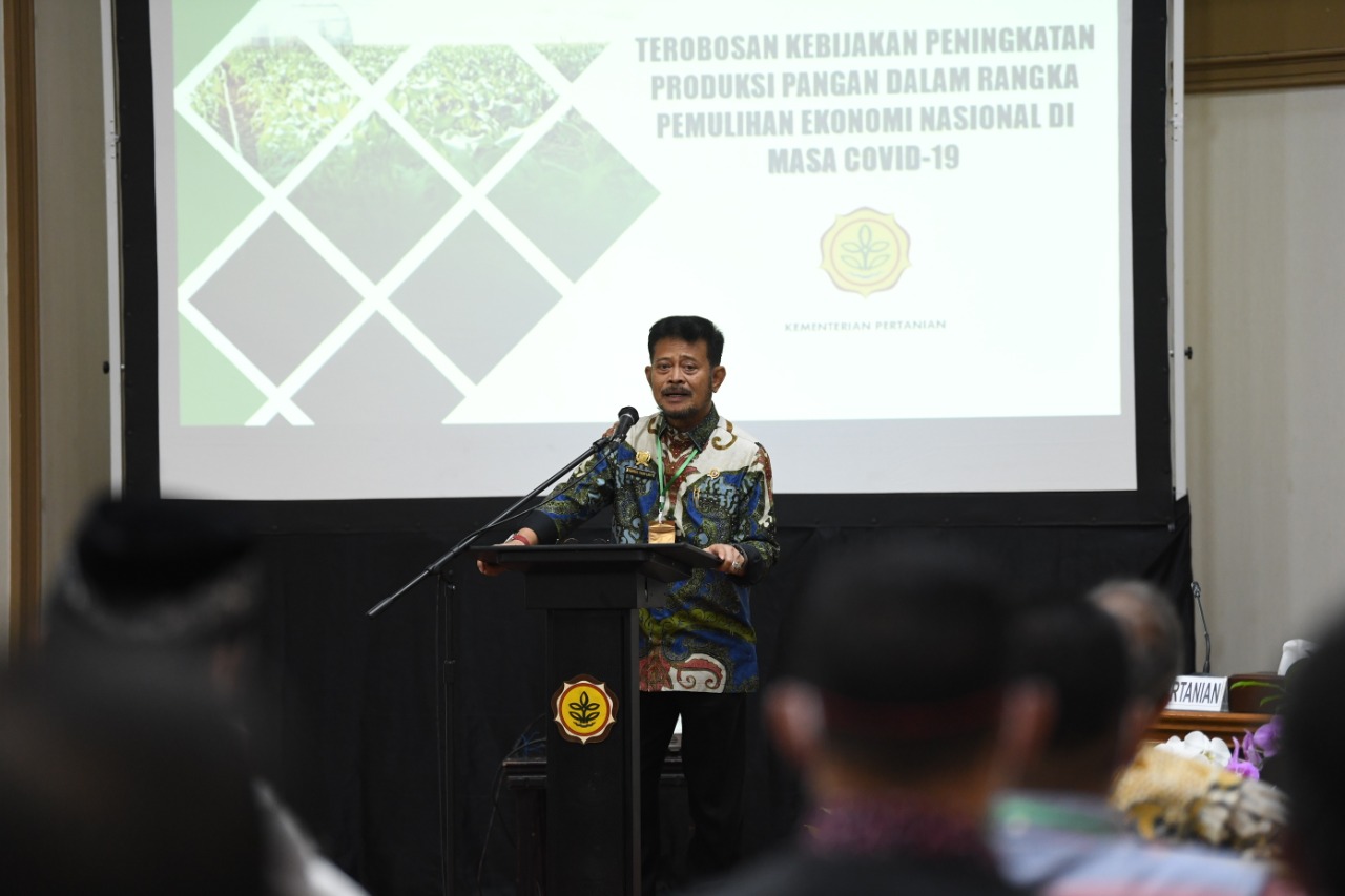 Menteri Pertanian Syahrul Yasin Limpo. 
