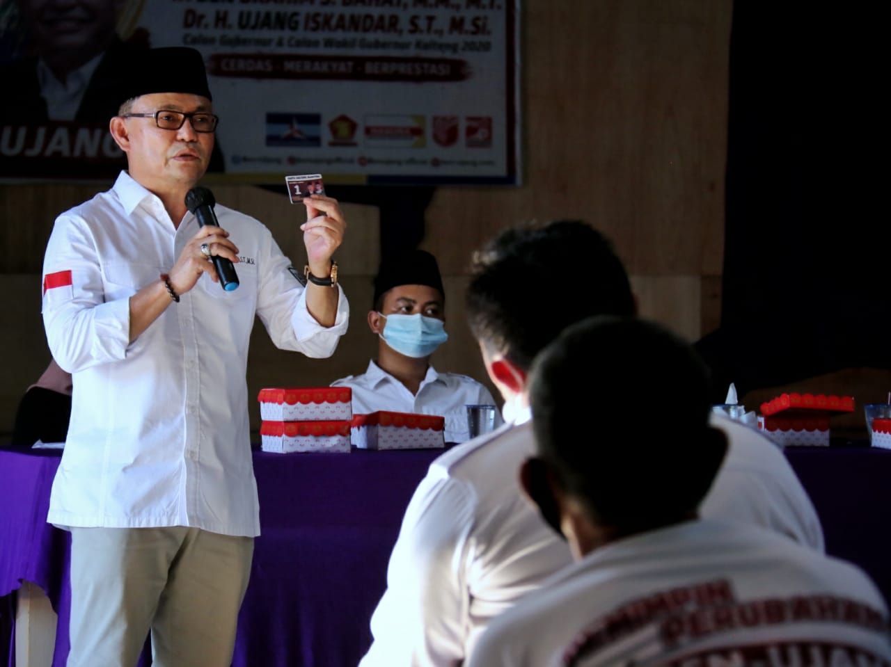 Calon Wakil Gubernur Kalimantan Tengah (Kalteng) Ujang Iskandar 