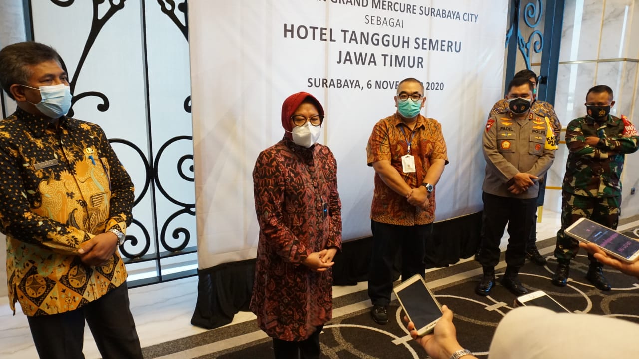 Peresmian program Hotel Tangguh Semeru di Surabaya. 