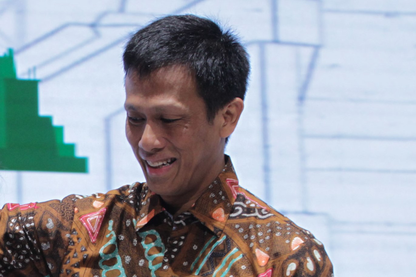 Direktur Utama PT SMI Edwin Syahruzad 