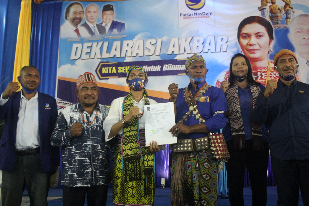  Pasangan calon bupati Kabupaten Timor Tengah Utara.