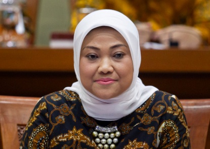 MENTERI Ketenagakerjaan (Menaker) Ida Fauziyah
