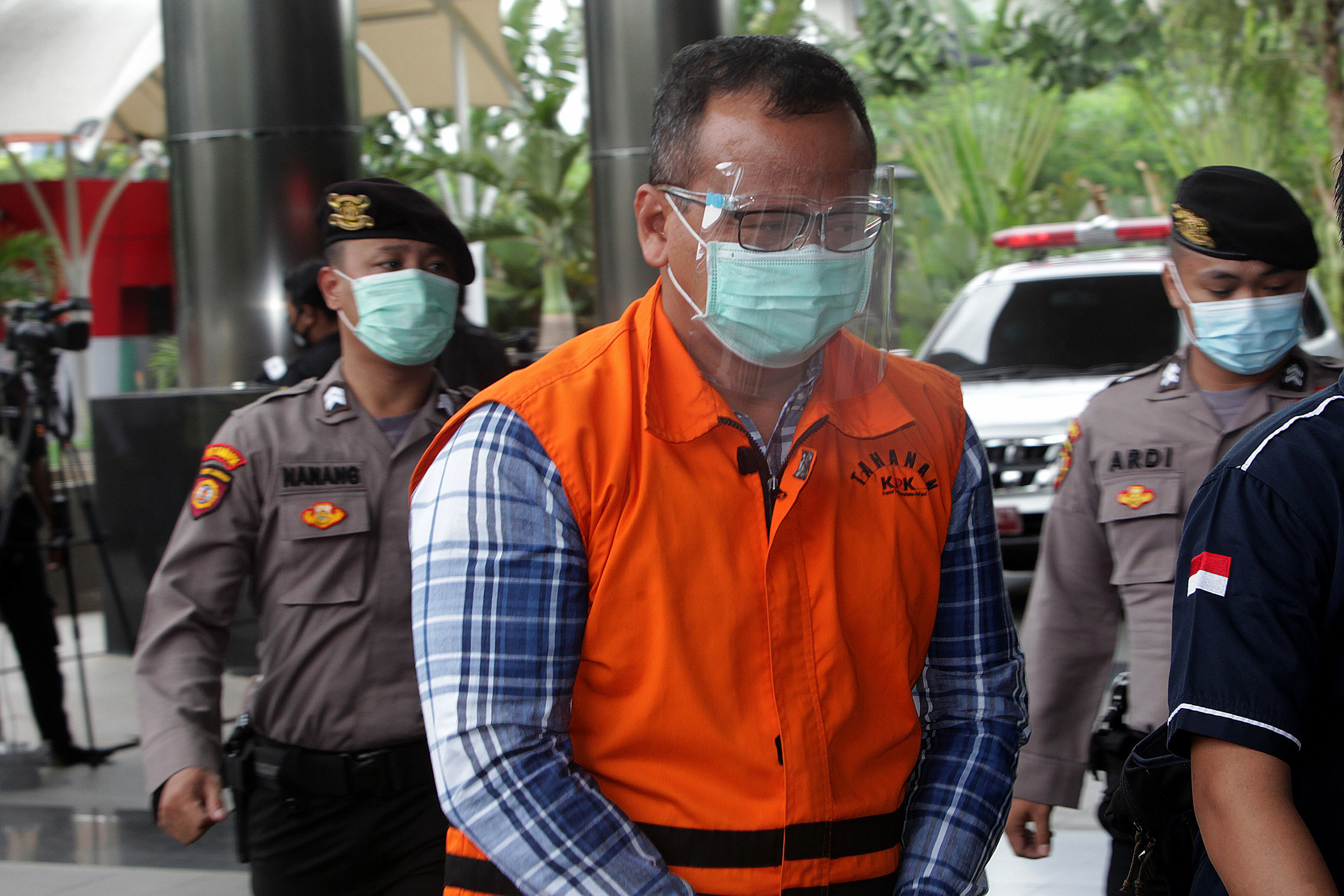 Tersangka Menteri Kelautan dan Perikanan Edhy Prabowo 