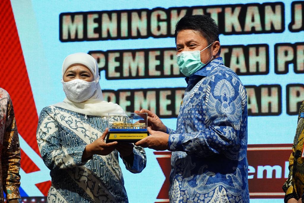 Sumsel-Jatim Teken MoU Kerja Sama Misi Dagang dan Investasi