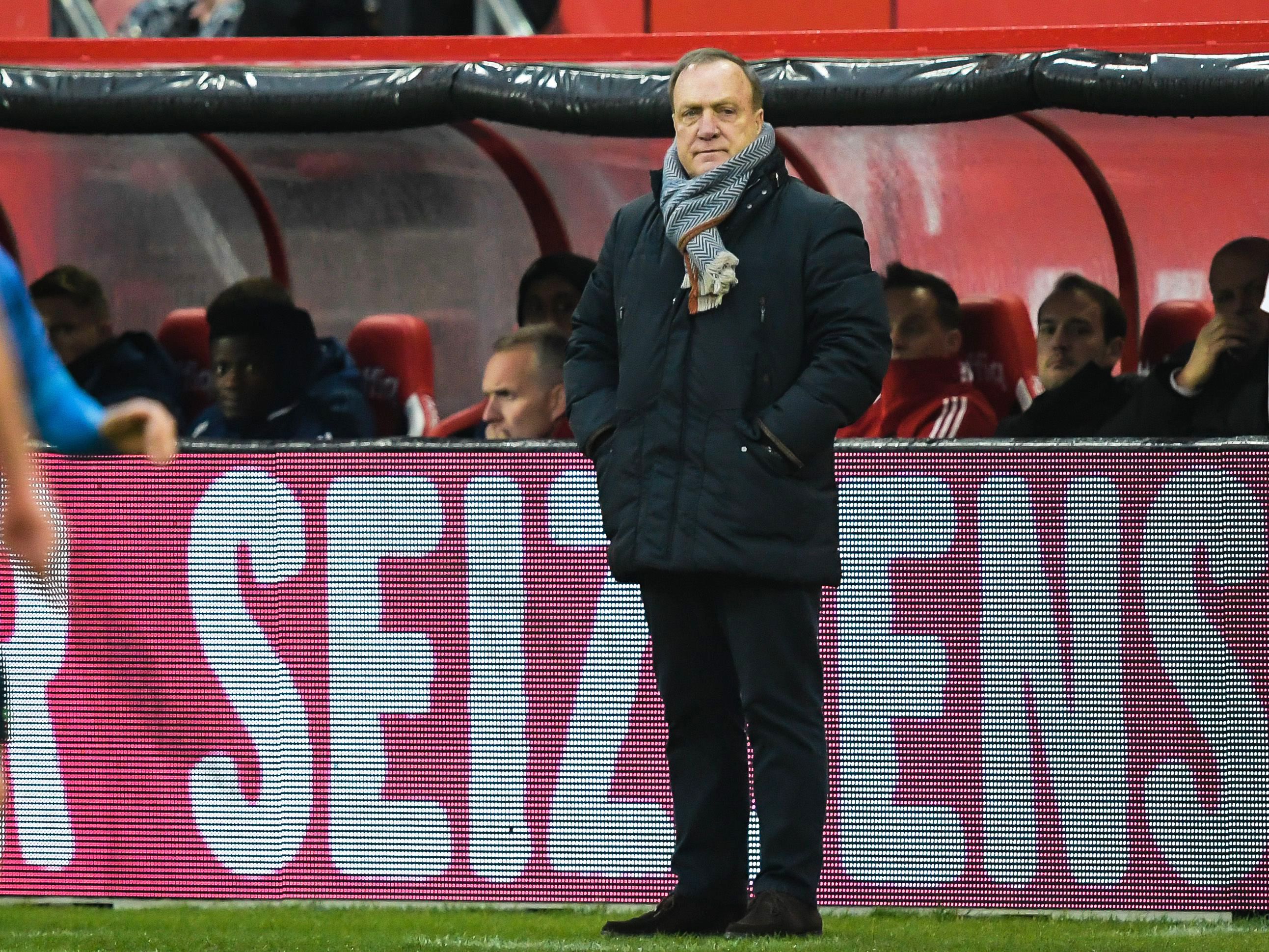 Pelatih Feyenoord Dick Advocaat.
