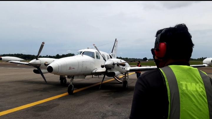 Tim TMC atau hujan buatan BPPT kembali melaksanakan modifikasi cuaca di wilayah Batam.