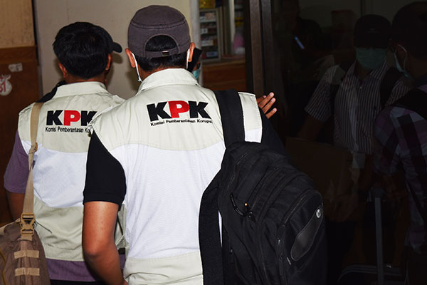 Ilustrasi penggeledahan KPK