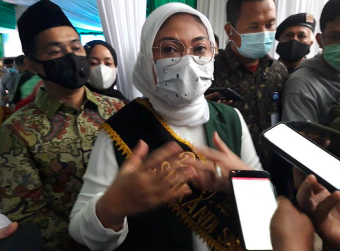 Menteri Ketengakerjaan Ida Fauziyah 