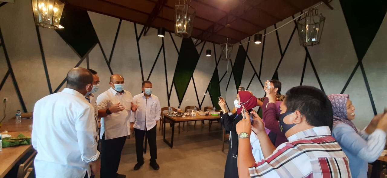 Deputi Direktur BPJamsostek Sumbagsel, Arief Budiarto menjelaskan kinerja BPJamsostek di wilayahnya 