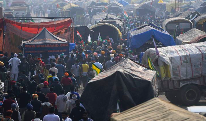 Protes Undang-Undang Baru, Petani India Lancarkan Aksi Mogok