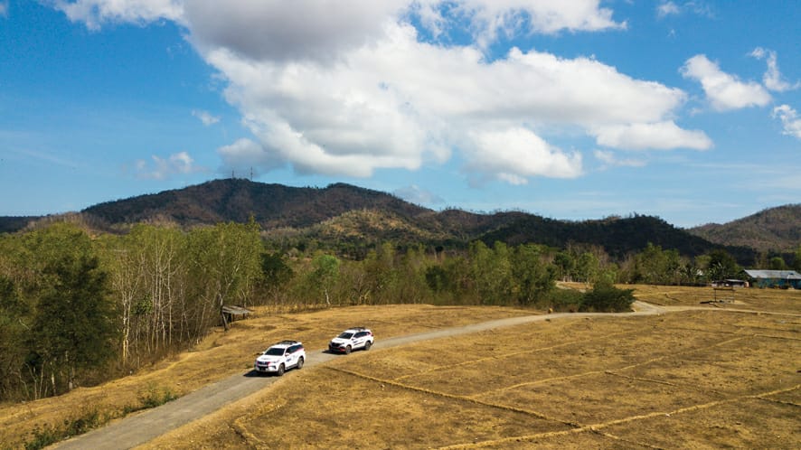 Perjalanan tim Ekspedisi di Atambua, Nusa tenggara Timur.
