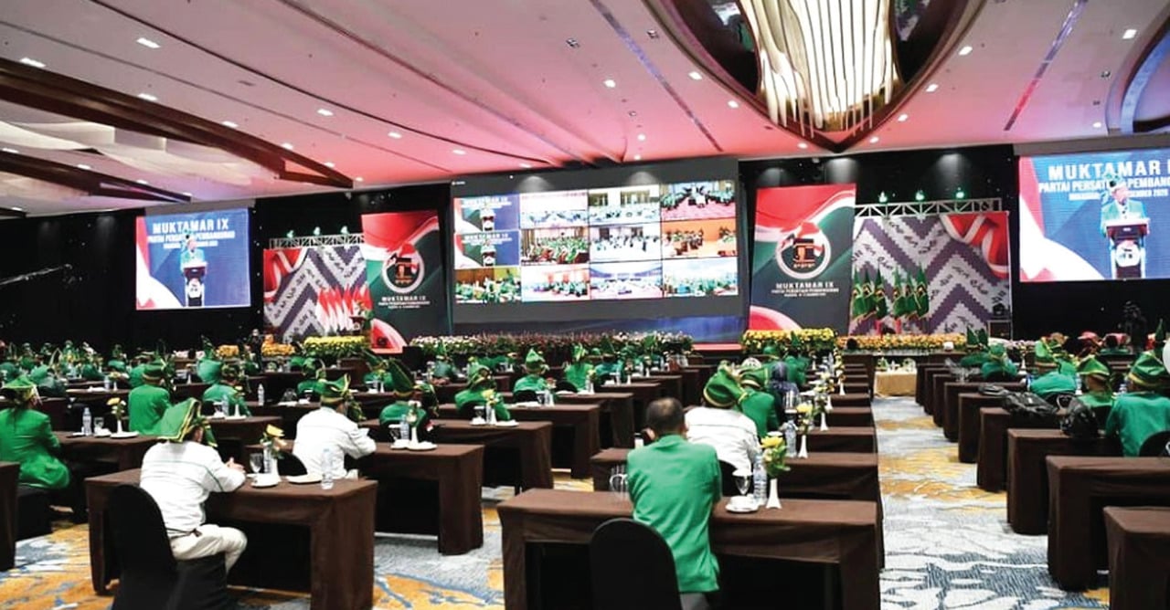 Rangkaian kegiatan Muktamar IX Partai Persatuan Pembangunan yang dimulai Jumat (18/12/2020).