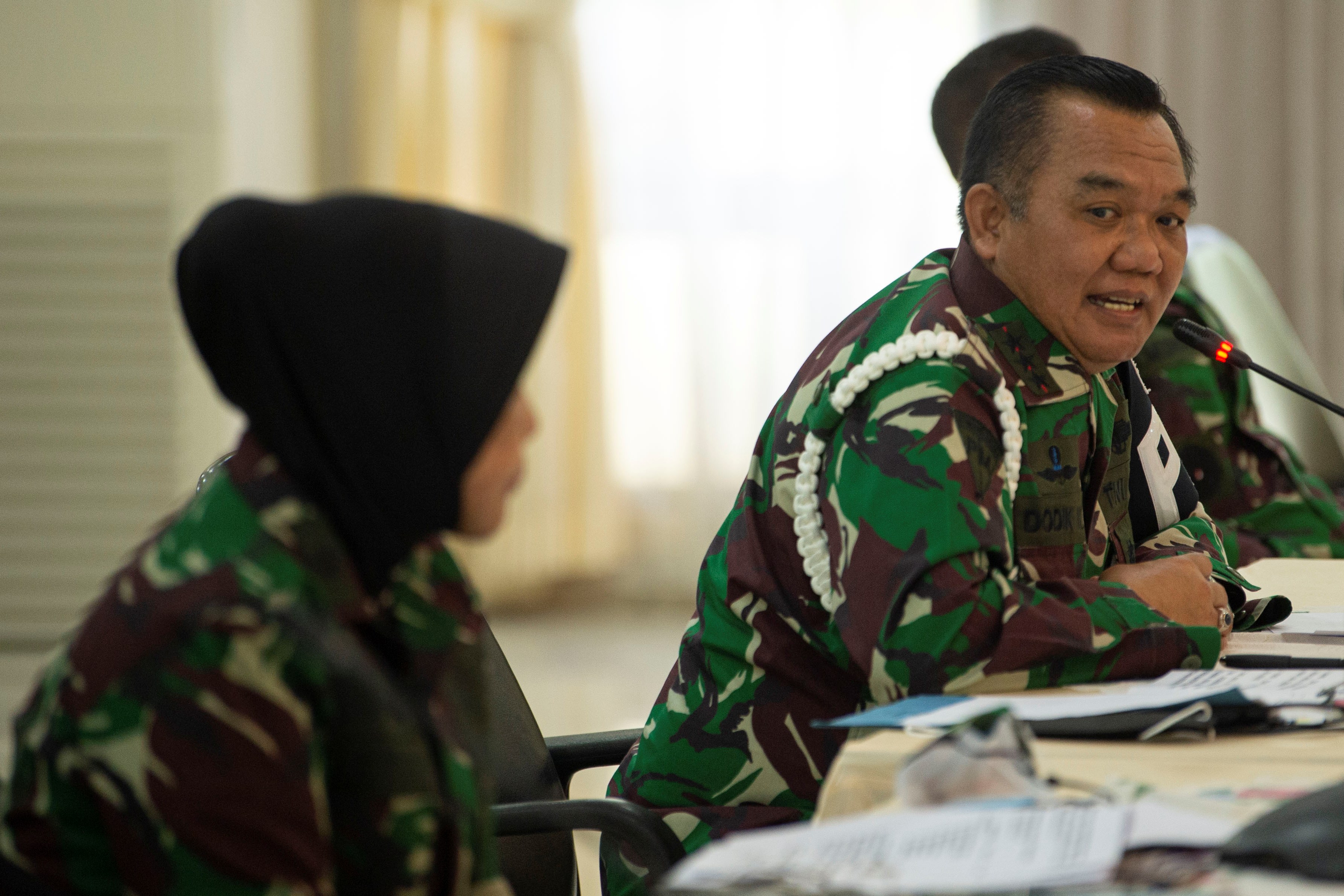 Komandan Pusat Polisi Militer TNI Angkatan Darat (Danpuspomad) Letnan Jenderal TNI Dodik Widjanarko