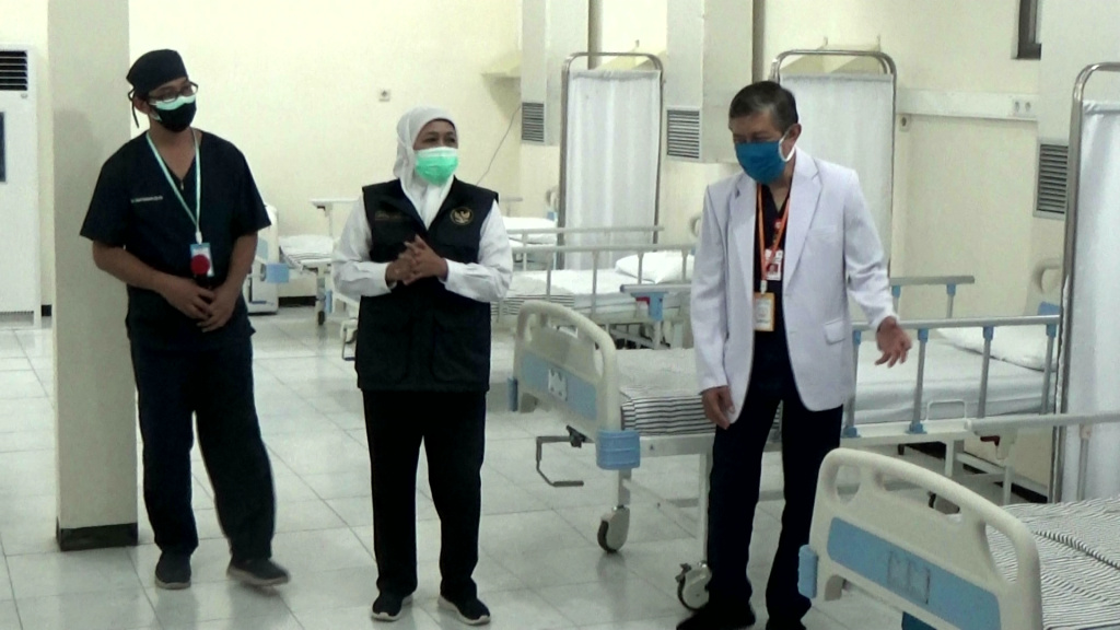 Gubernur Khofifah Tolak PSBB di Jawa Timur