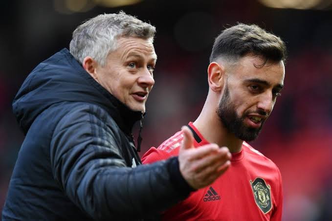 Ole Gunnar Solskjaer dan Bruno Fernandes