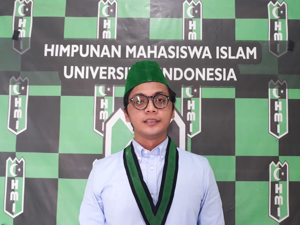 Ketua HMI Cabang Depok, Bagas Kurniawan.