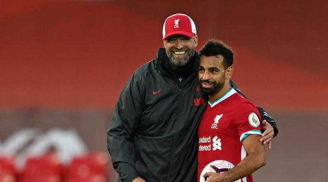 Moh Salah dan Juergen Klopp