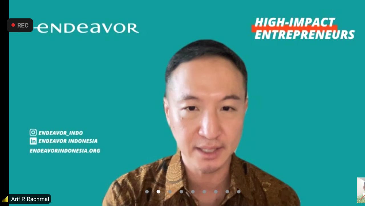 Chairman Endevour Arif Patrick Rachmat