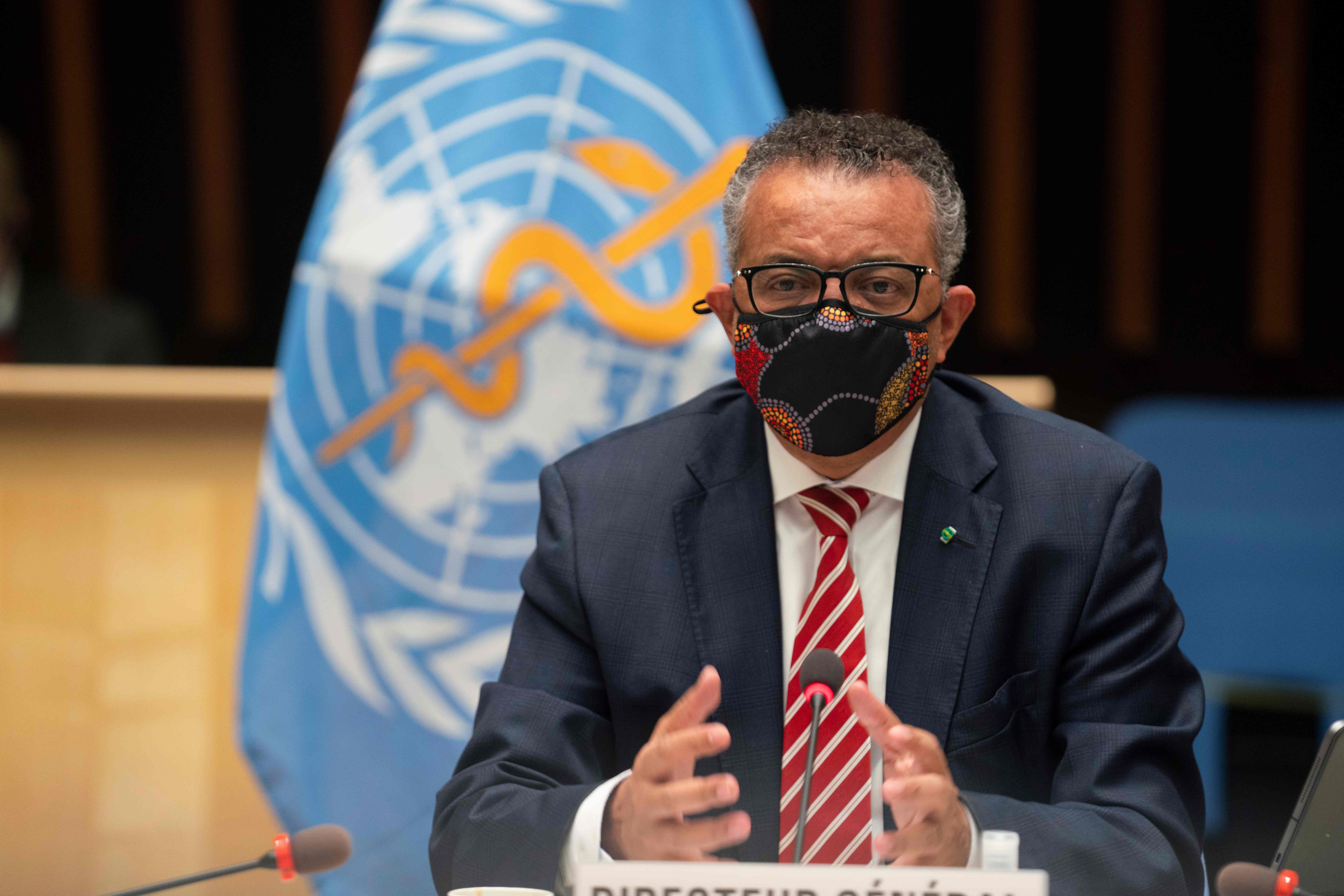 Direktur Jenderal WHO Tedros Adhanom Ghebreyesus