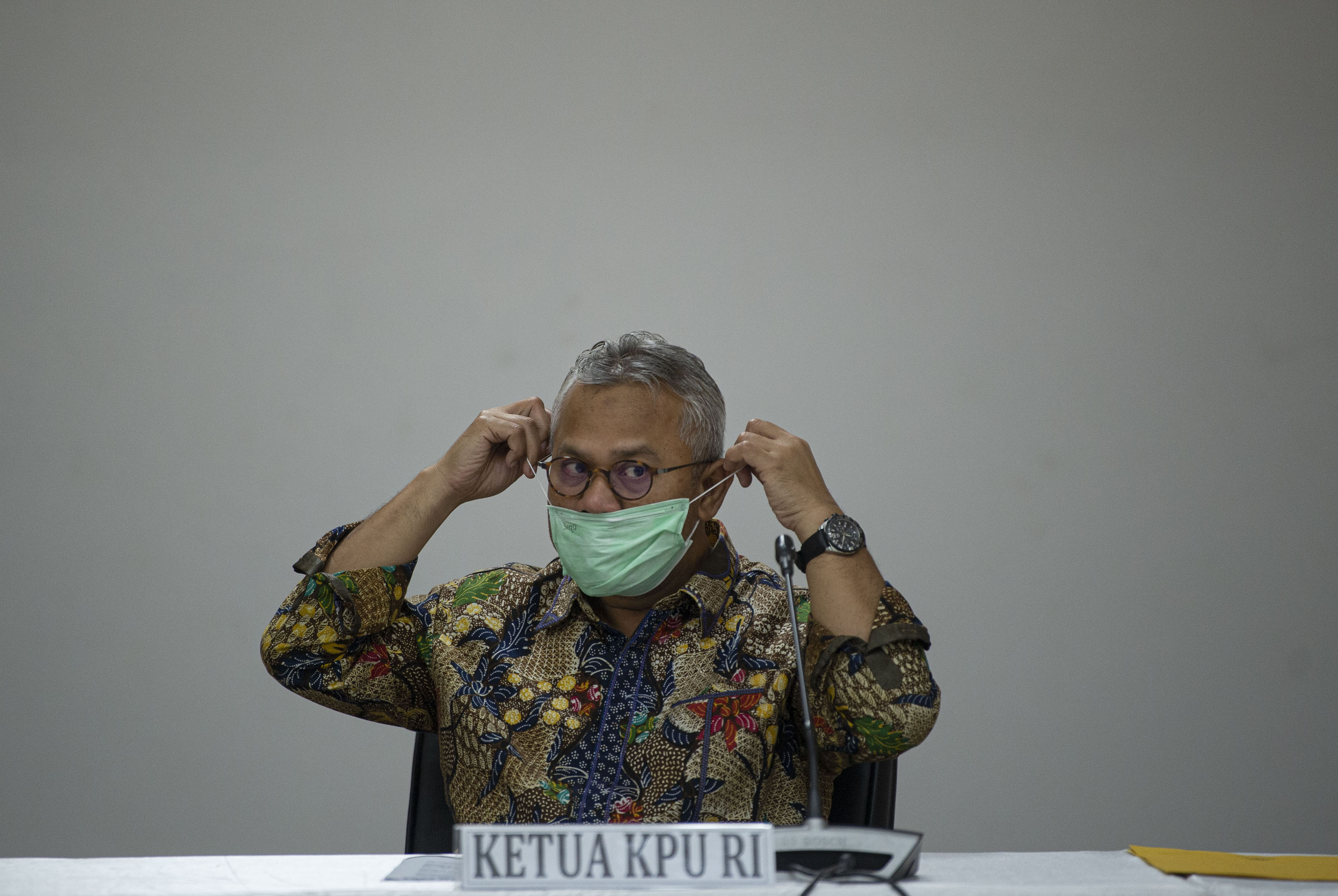  Ketua KPU Arief Budiman