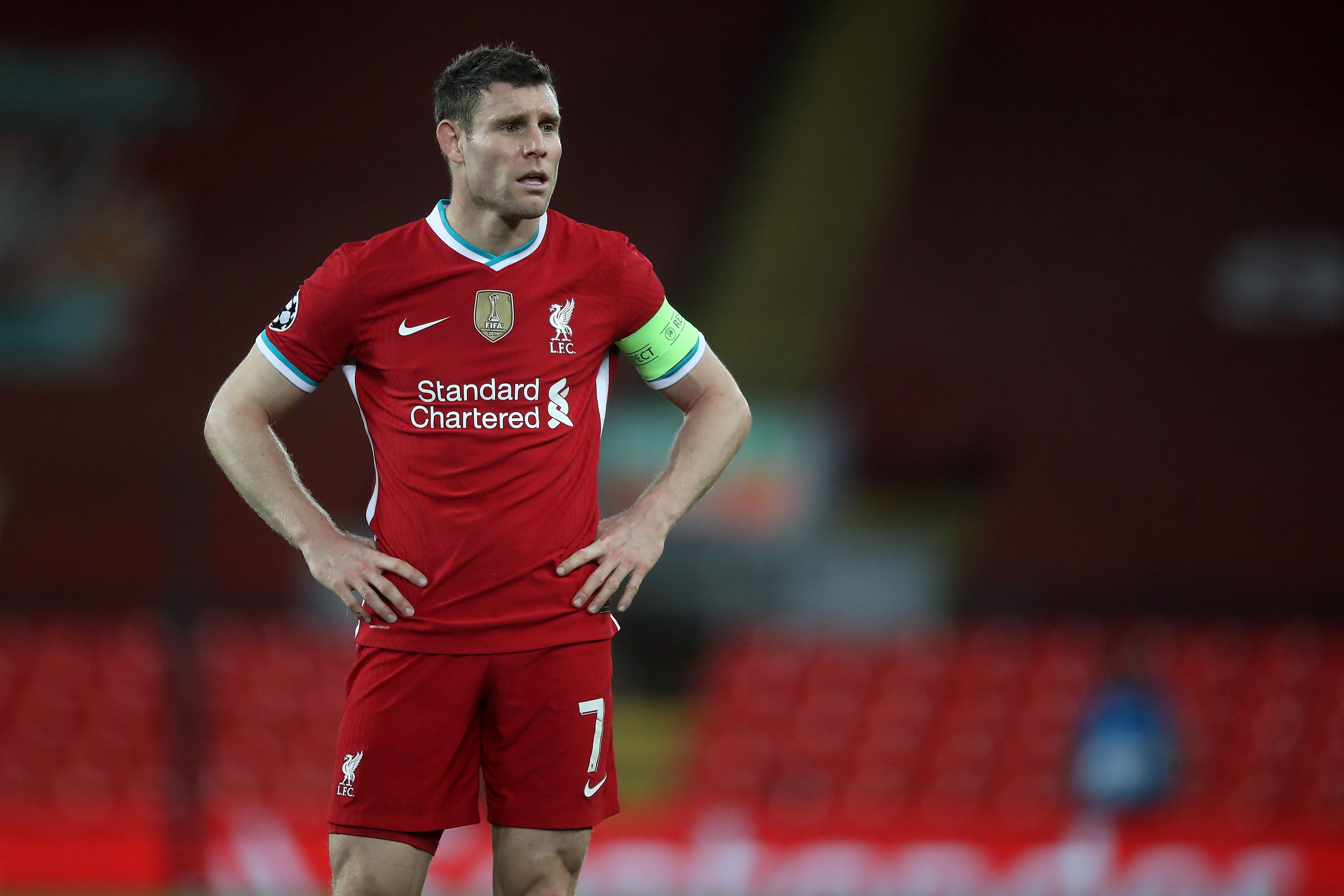 Gelandang Liverpool James Milner