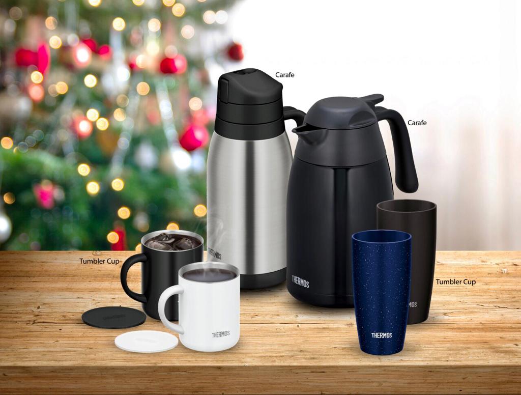 Dua produk baru dari Thermos Carafe Series dan Mug, bisa menemani kegiatan mengisi libur akhir tahun.