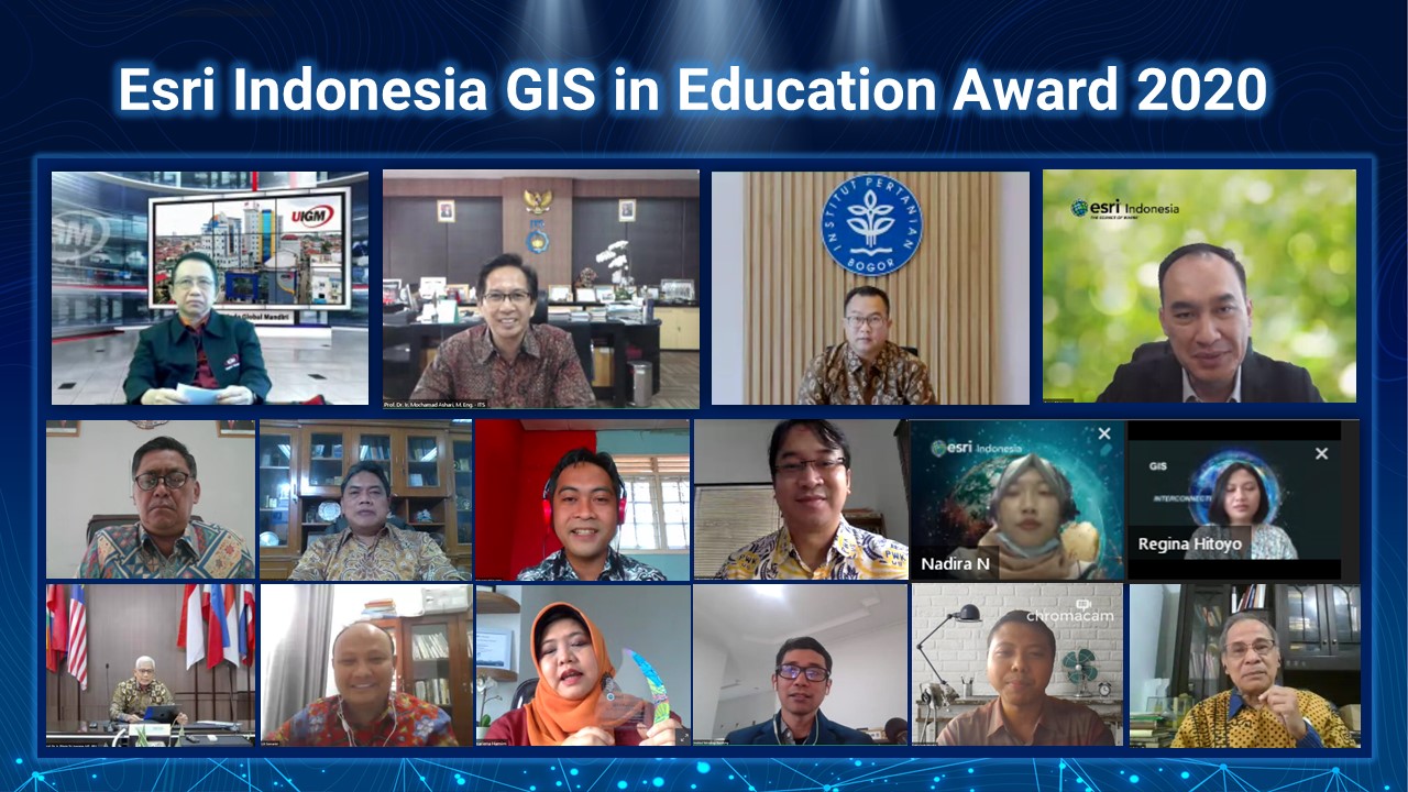 Memenangkan GIS Award dari Esri Indonesia membuktikan pencapaian dan dedikasi terhadap teknologi geospasial. 