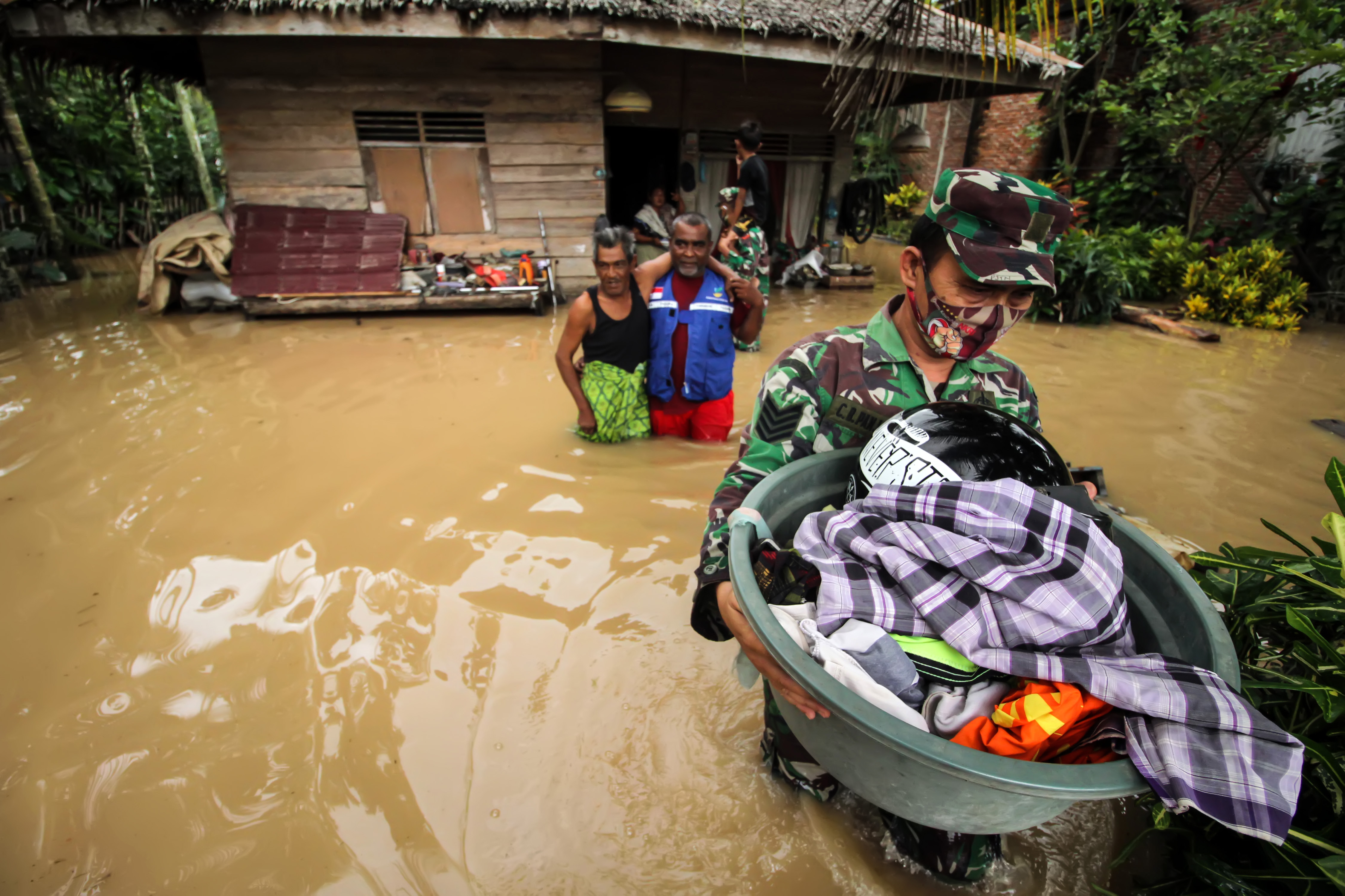 Banjir di Aceh Meluas di Tiga Kabupaten